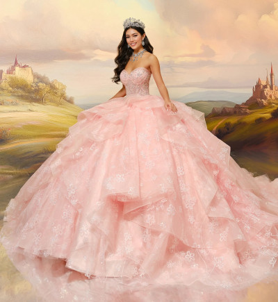 Princesa by Ariana Vara PR30212 Organza Sequins Ball Gown Princesa by Ariana Vara PR30212 Organza Sequins Ball Gown
