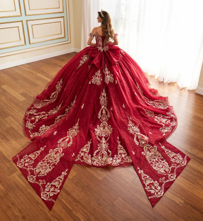 Princesa by Ariana Vara PR30198 Lace Glitter Tulle Ball Gown Princesa by Ariana Vara PR30198 Lace Glitter Tulle Ball Gown