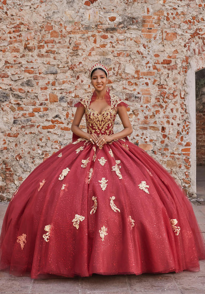 Morilee 89533 Glitter Tulle Vizcaya Quinceanera Ball Gown