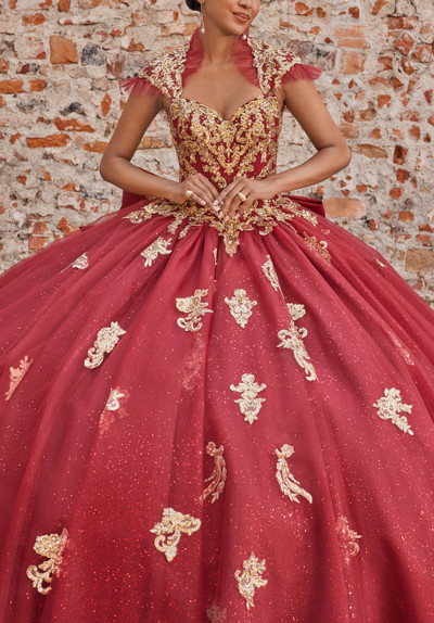 Morilee 89533 Glitter Tulle Vizcaya Quinceanera Ball Gown Morilee 89533 Glitter Tulle Vizcaya Quinceanera Ball Gown
