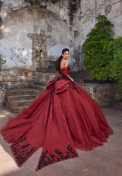 Morilee 89535 Metallic Beads Vizcaya Quinceanera Ball Gown Morilee 89535 Metallic Beads Vizcaya Quinceanera Ball Gown