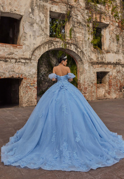Morilee 89542 Glitter Tulle Vizcaya Quinceanera Ball Gown Morilee 89542 Glitter Tulle Vizcaya Quinceanera Ball Gown