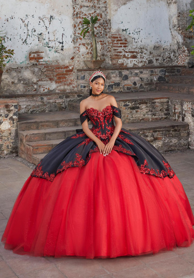 Morilee 89544 Tulle Satin Vizcaya Quinceanera Ball Gown