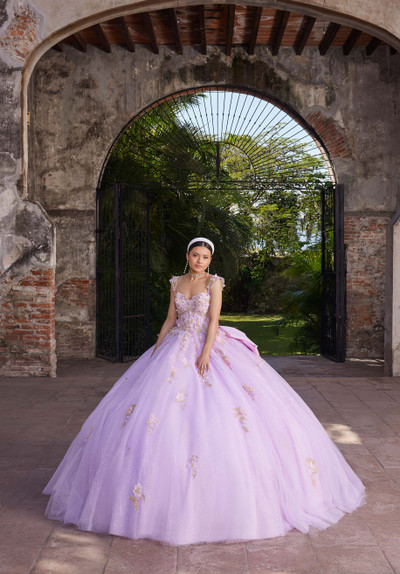 Morilee 89550 Glitter Tulle Vizcaya Quinceanera Ball Gown