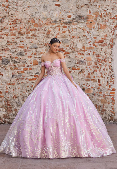 Morilee 89557 Off The Shoulder Vizcaya Quinceanera Ball Gown Morilee 89557 Off The Shoulder Vizcaya Quinceanera Ball Gown