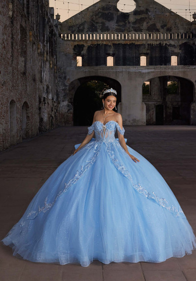 Morilee 89561 Off Shoulder Vizcaya Quinceanera Ball Gown