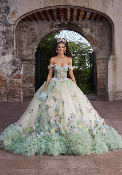 Morilee 89566 Tulle Organza Vizcaya Quinceanera Ball Gown Morilee 89566 Tulle Organza Vizcaya Quinceanera Ball Gown