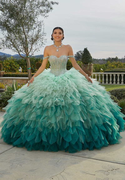 Morilee 89438 Off The Shoulder Vizcaya Quinceanera Ball Gown