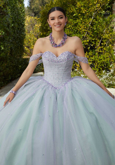 Morilee 60184 Off Shoulder Valencia Quinceanera Ball Gown Morilee 60184 Off Shoulder Valencia Quinceanera Ball Gown