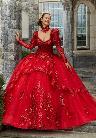 Morilee 60172 Tulle Strapless Valencia Quinceanera Ball Gown
