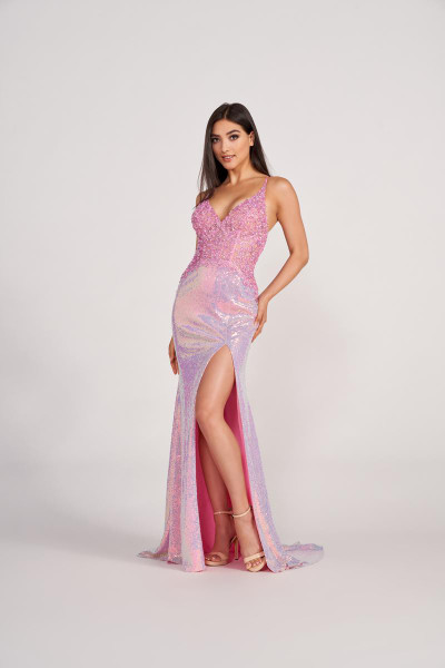 Ellie Wilde by Mon Cheri EW34087 Tulle Crystal Beading Dress
