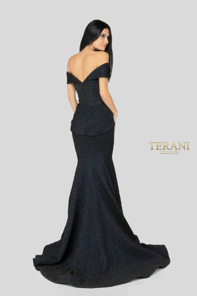 Terani Couture 1812M6657 Off Shoulder Sweetheart Neck Dress Terani Couture 1812M6657 Off Shoulder Sweetheart Neck Dress