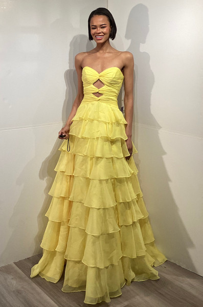Jovani 47743 Tiered Ruffle Sweetheart Neck Strapless Gown Jovani 47743 Tiered Ruffle Sweetheart Neck Strapless Gown