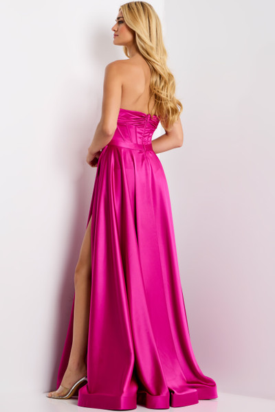 Jovani 46044 Sweetheart Neckline Strapless Fitted Prom Dress Jovani 46044 Sweetheart Neckline Strapless Fitted Prom Dress