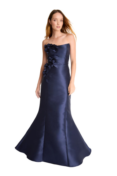 Bari Jay 2602 Mikado Scoop Neck Strapless Bridesmaid Gown Bari Jay 2602 Mikado Scoop Neck Strapless Bridesmaid Gown
