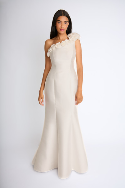 Bari Jay 2603 Mikado One-shoulder Trumpet Bridesmaid Gown