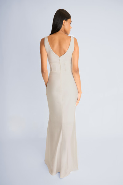 Bari Jay 2618 Lux Stretch V-Neck Sleevless Bridesmaid Gown