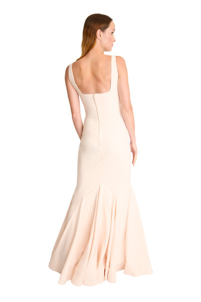 Bari Jay 2622 Stretch Crepe Square Neckline Bridesmaid Gown