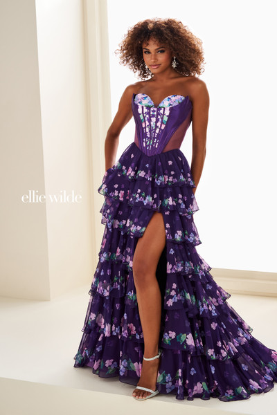 Ellie Wilde by Mon Cheri EW37001 Sweetheart Strapless Dress Ellie Wilde by Mon Cheri EW37001 Sweetheart Strapless Dress