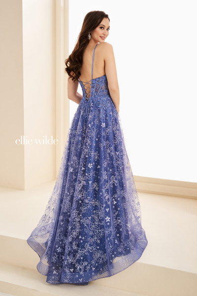 Ellie Wilde by Mon Cheri EW37206 Tulle Cracked Ice Dress Ellie Wilde by Mon Cheri EW37206 Tulle Cracked Ice Dress