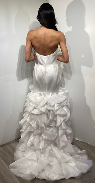 Jovani 47098 Scoop Neckline Strapless Fitted Evening Gown