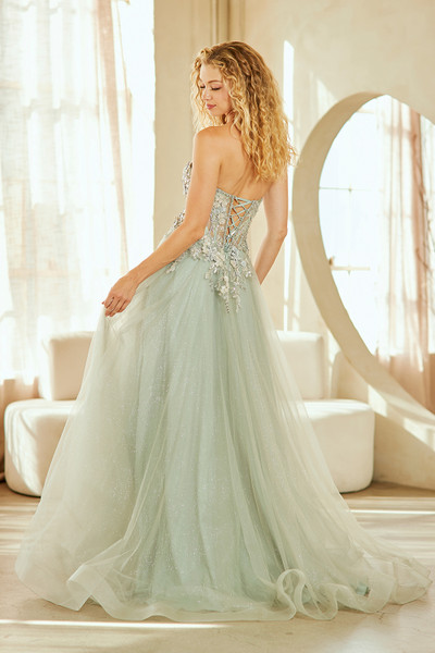 Amelia Couture 4062 Sweetheart Neck Strapless Long Dress