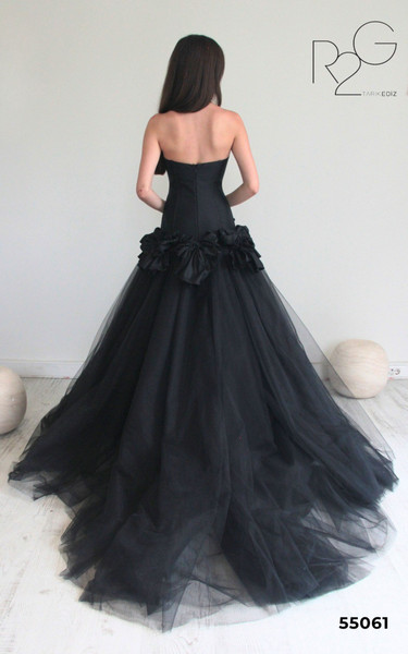 RG2 by Tarik Ediz 55061 Tulle Sweetheart Strapless Dress
