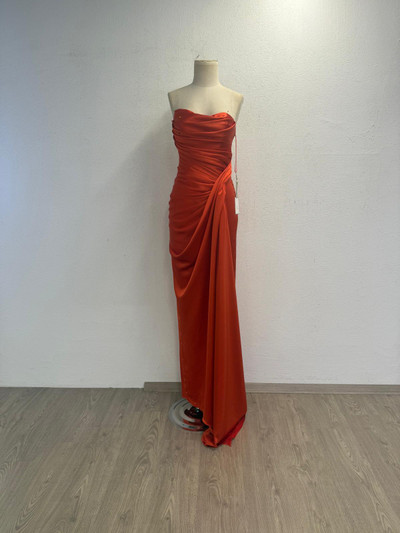 RG2 by Tarik Ediz 55078 Satin Sweetheart Strapless Dress