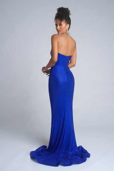 Portia and Scarlett PS26010 Mesh Sweetheart Strapless Dress