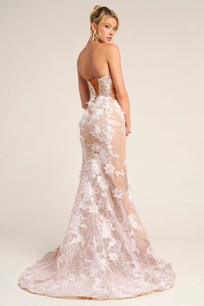 Portia and Scarlett PS26248 Lace Sweetheart Strapless Dress