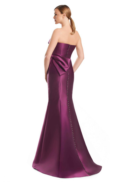 Alexander by Daymor 3222 Satin Twill Evening Long Gown