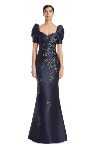 Alexander by Daymor 3227 Satin Twill Sweetheart Neck Gown