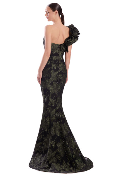 Alexander by Daymor 3353F26 Asymmetrical One Shoulder Gown