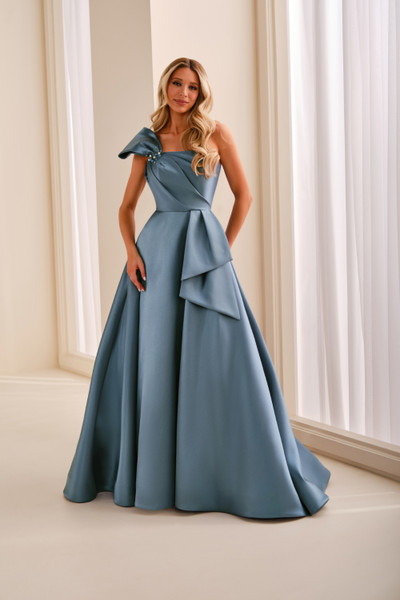 Cameron Blake by Mon Cheri CB456 Mikado One-Shoulder Gown