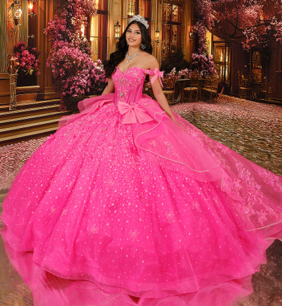 Princesa by Ariana Vara PR30254 Tulle Off-Shoulder Ball Gown
