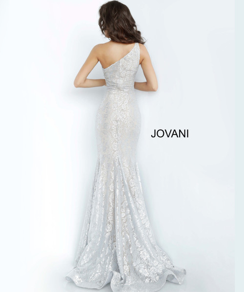 Jovani Prom 00353 One Shoulder Long Dress
