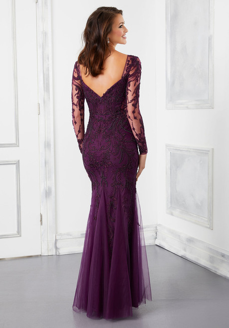 Morilee 72301 Intricate Beading and Embroidery Evening Gown