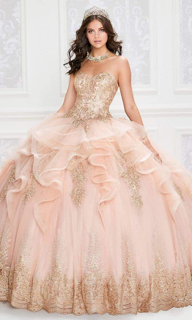 Princesa by Ariana Vara PR12011 Strapless Tulle Ballgown