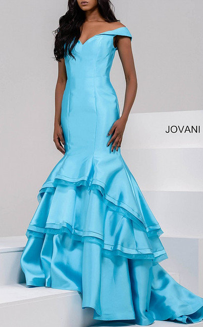 Jovani 31100 Fitted Off The Shoulder Prom