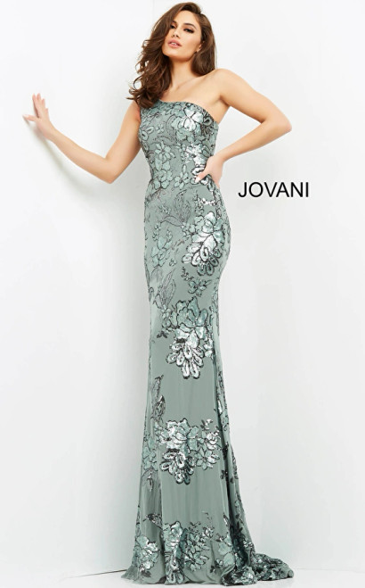 Jovani 04331 One Shoulder Sexy Long Prom Dress