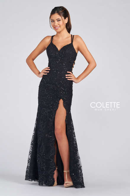 Colette by Daphne CL12280 Sleeveless Stretch Jersey Gown