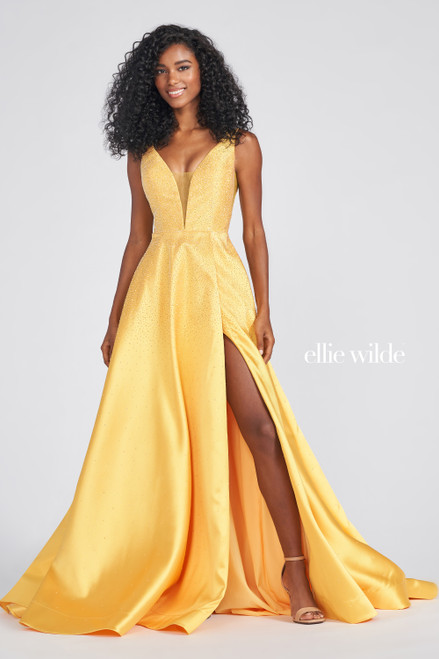 Ellie Wilde by Mon Cheri EW122021 Sleeveless Mikado Gown