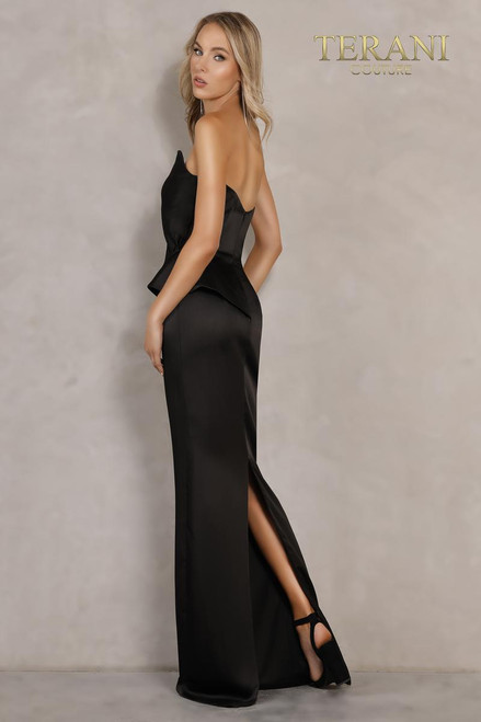 Terani Couture 2111P4066 Off Shoulder Sleeveless Long Gown