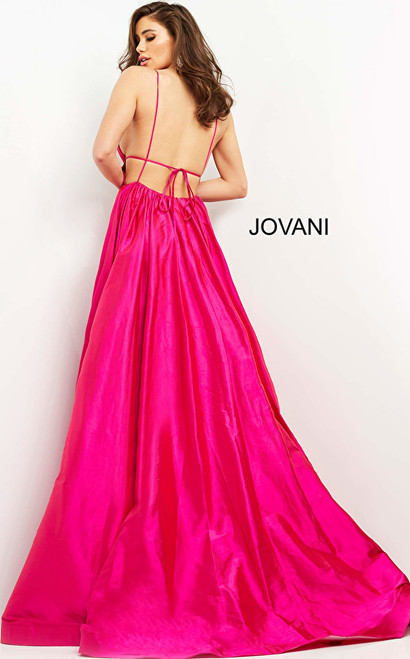 Jovani 06540 Plunging Sweetheart Floor Length Dress W/ Slit