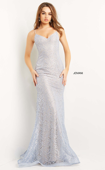Jovani 05942 Lace Long Prom Dress