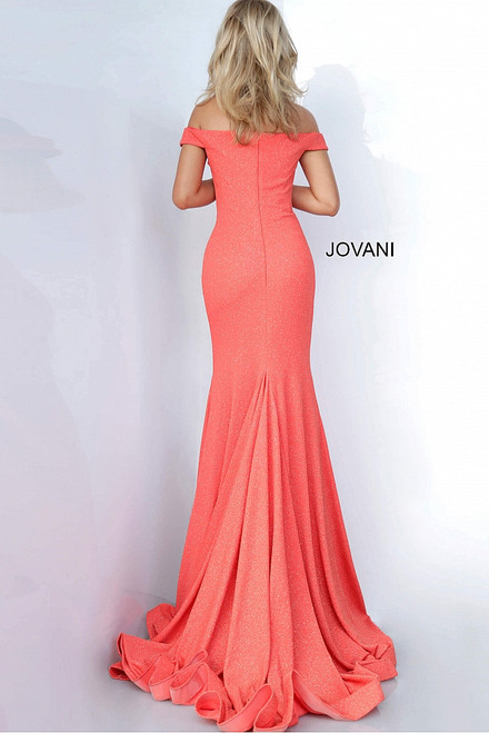 Jovani JVN00351 Off Shoulder Sweetheart Mermaid Long Gown