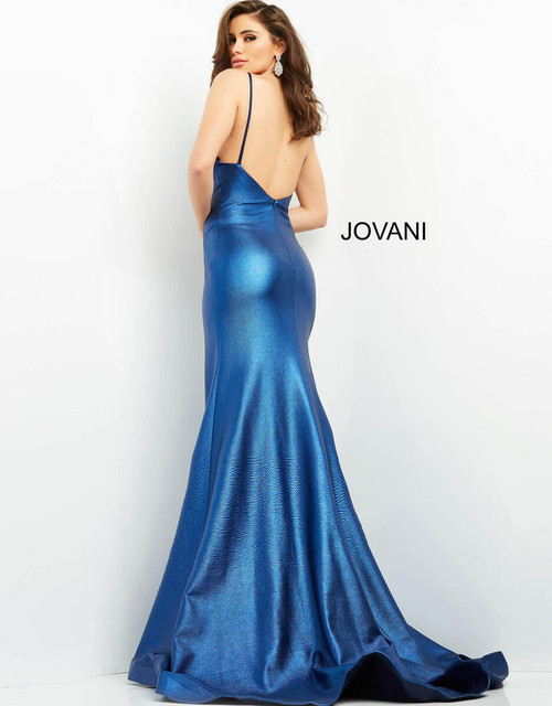 Jovani 06527 Sweetheart Neck Spaghetti Strap Fitted Dress