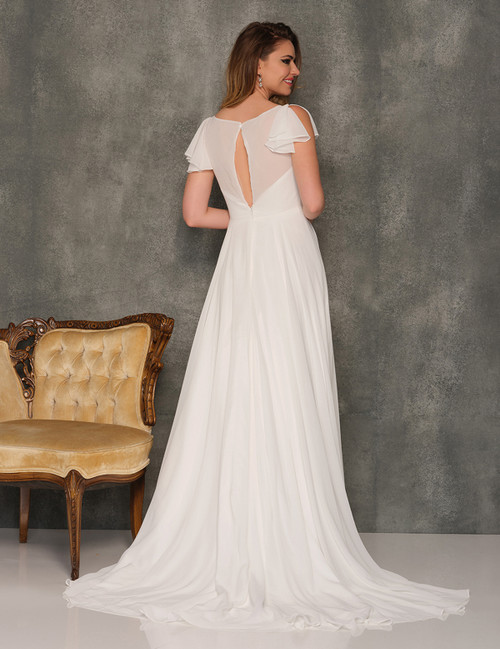 Dave and Johnny 10424 Ivory Bridal Dress