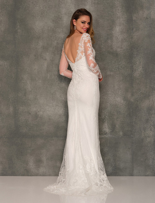 Dave and Johnny 10450 Ivory Bridal Dress
