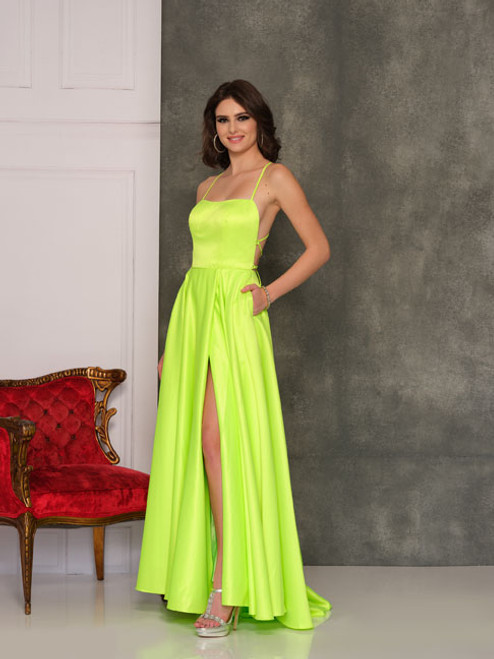 Dave and Johnny 6690 Turquoise Prom Dress